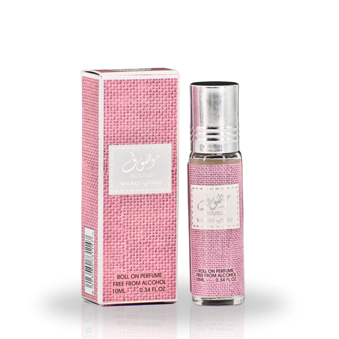 Roll-On Mousuf Wardi 10ml Free Alcohol
