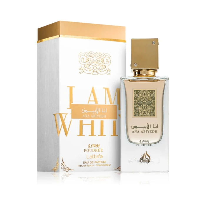 Lattafa Ana Abiyedh Poudree Eau de Parfum 60ml