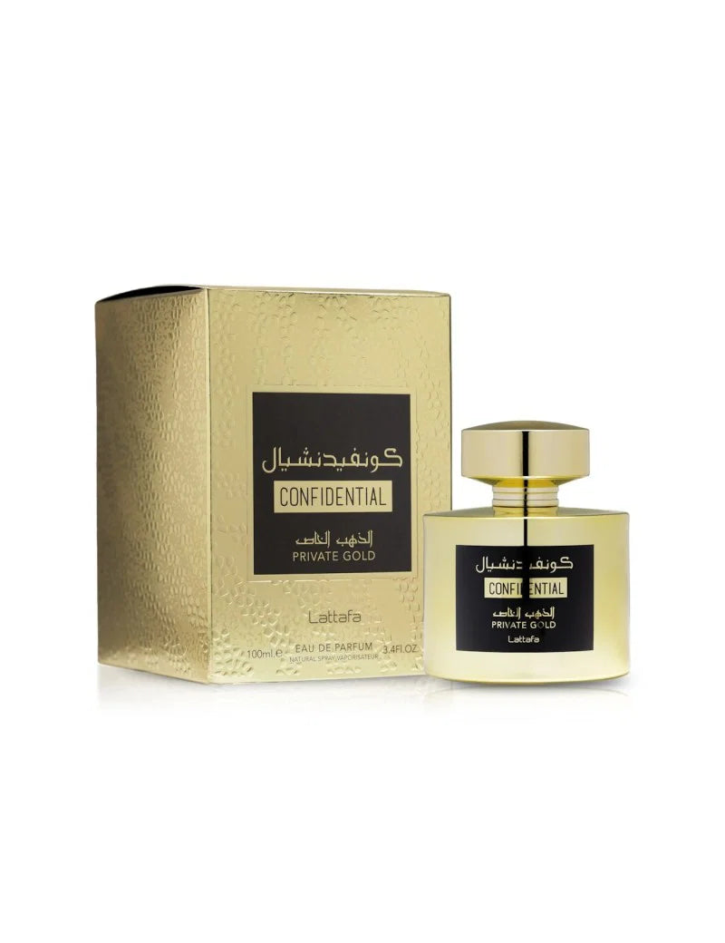 Lattafa Confidential Gold Eau de Parfum 100ml