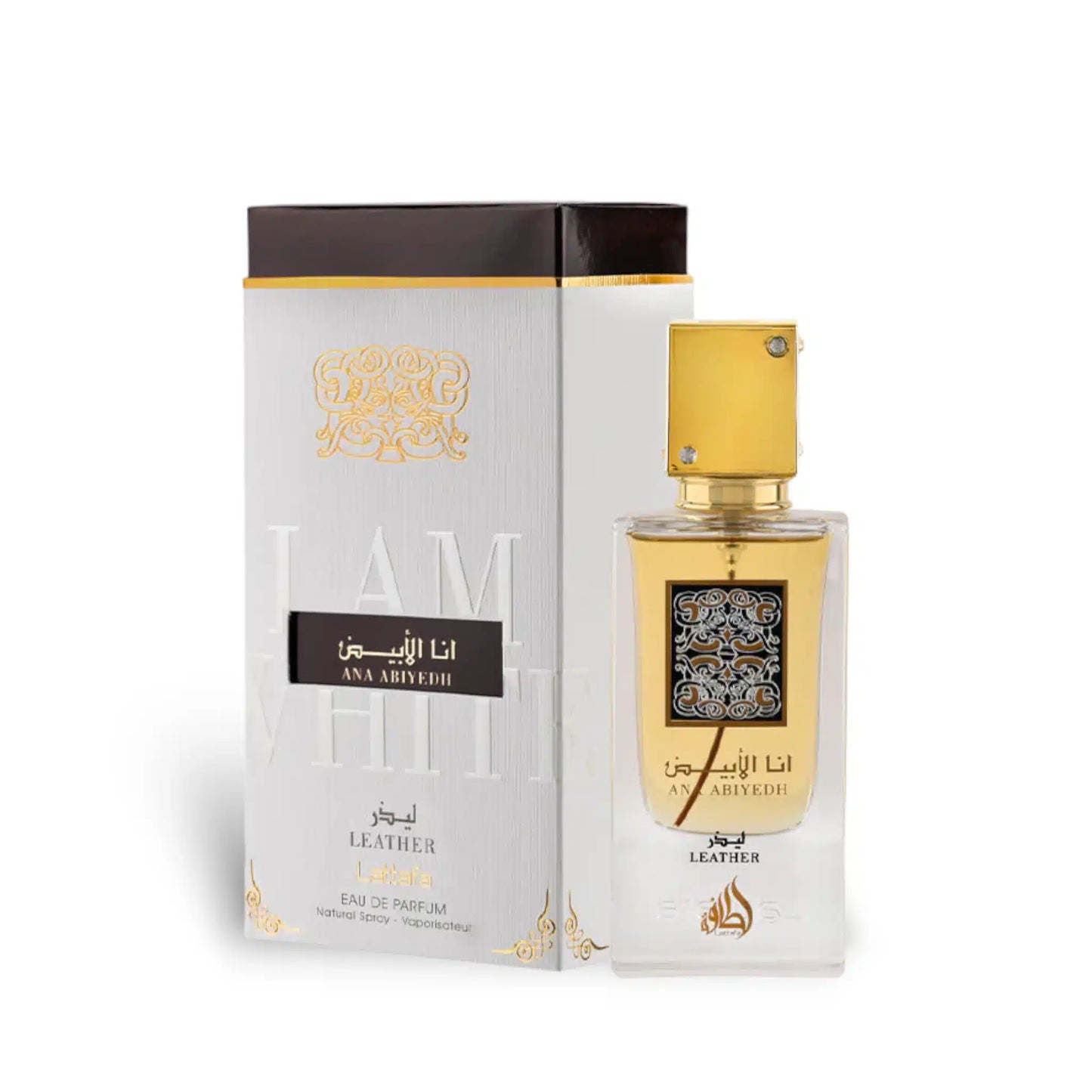 Lattafa Ana Abiyedh Leather Eau de Parfum 60ml