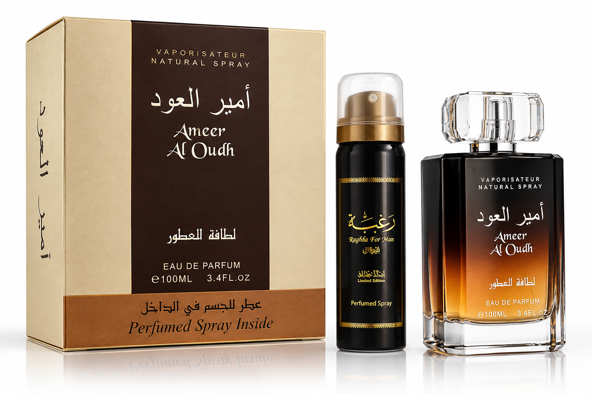 Lattafa Ameer Al Oudh Eau de Parfum 100ml Perfumed Spray